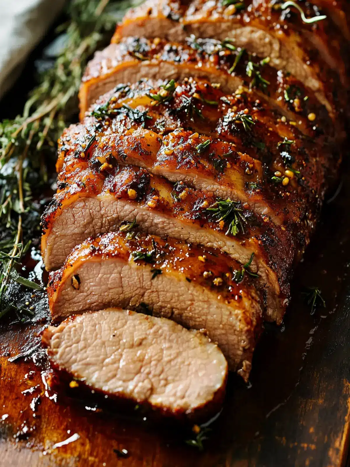 Succulent Tender Pork Tenderloin Roast with Flavorful Herbs 2 Tender Pork Tenderloin Roast