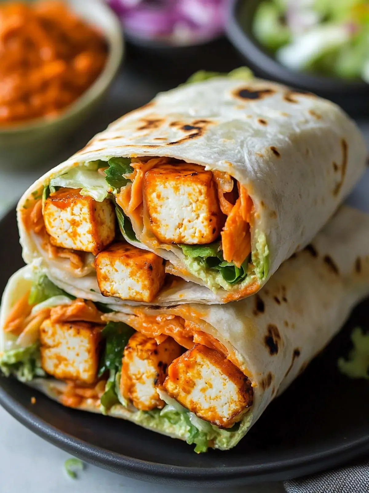 Spicy Buffalo Tofu Wraps for Ultimate Flavor Adventure 2 Buffalo Tofu Wrap