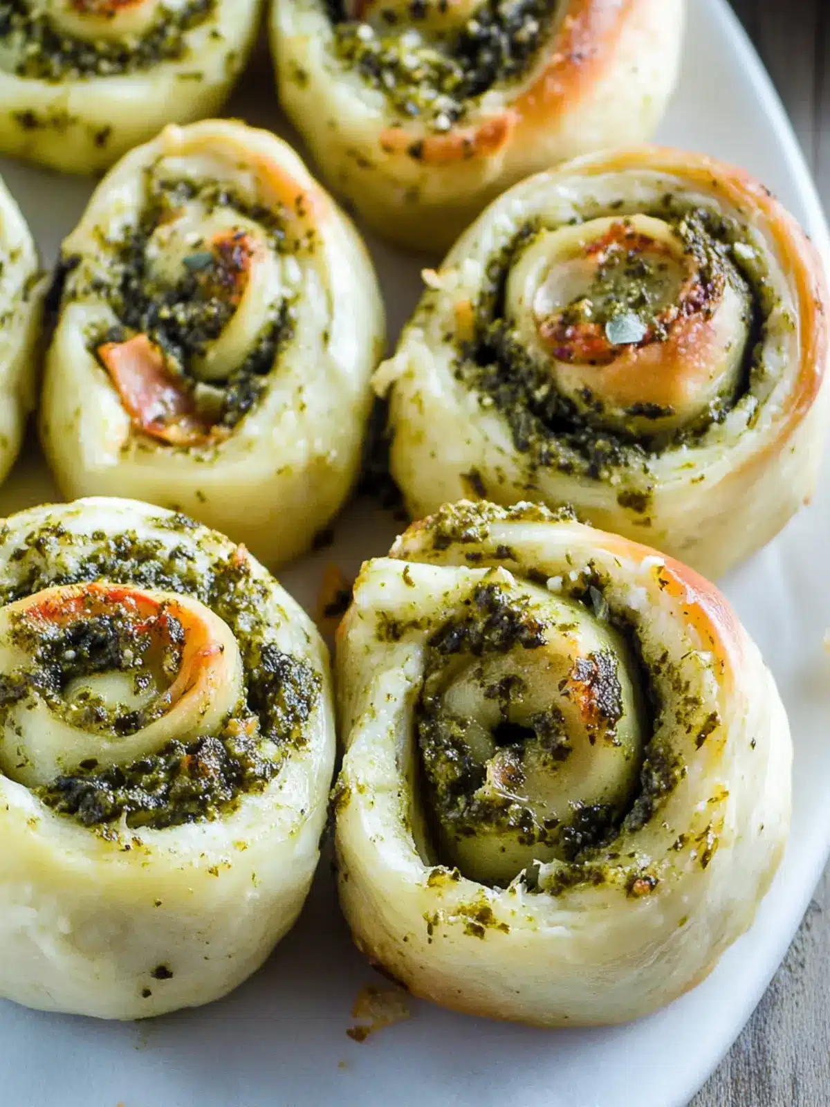Melt-in-Your-Mouth Pesto Mozzarella Rolls Recipe 2 Pesto Mozzarella Rolls