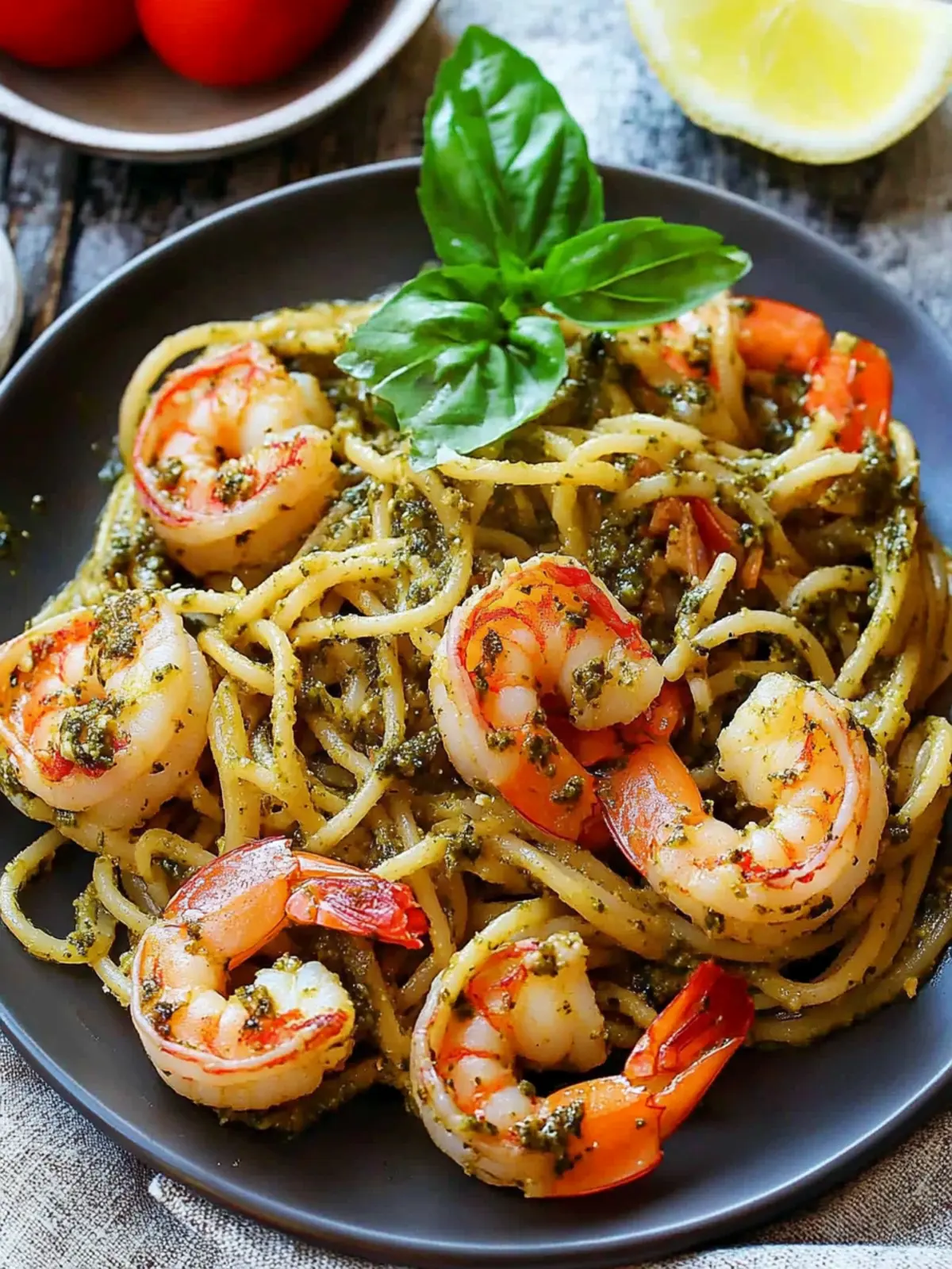 30-Minute Pesto Shrimp Pasta for Quick Weeknight Delights 2 Pesto Shrimp Pasta