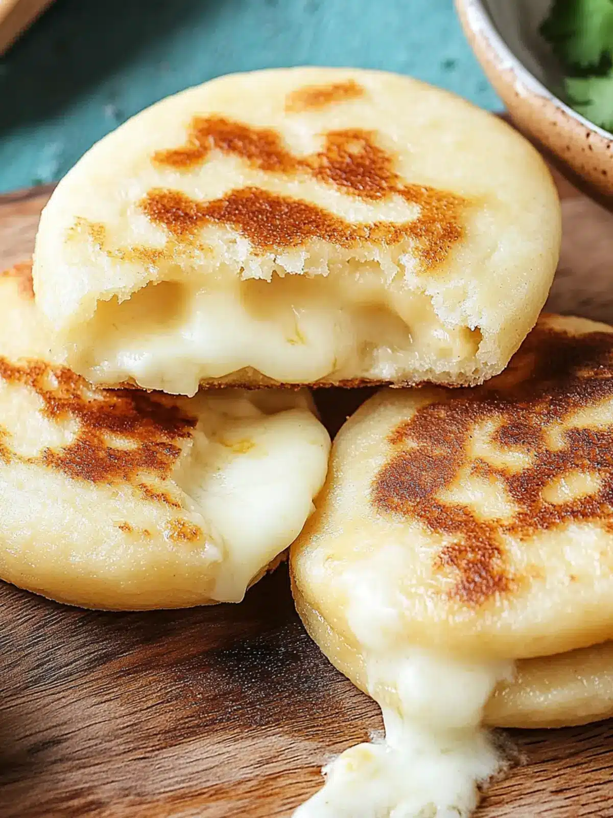 Arepas con Queso