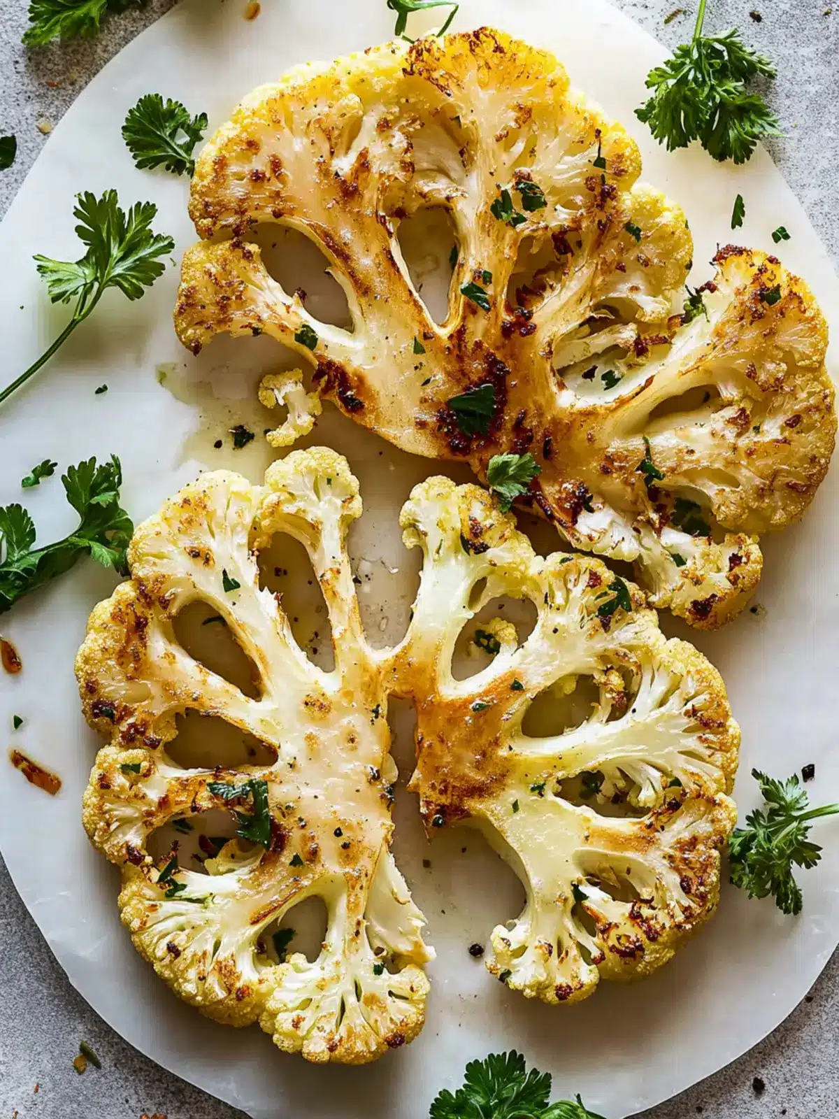 Roasted Cauliflower Steaks