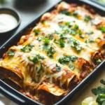 Savory Shredded Beef Enchiladas with Smoky Ancho Sauce 7 Shredded Beef Enchiladas